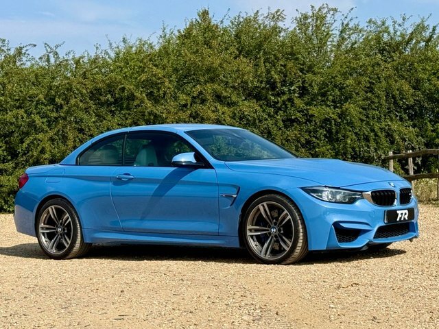 BMW M4 3.0 Biturbo Convertible Euro 6 Blue #6