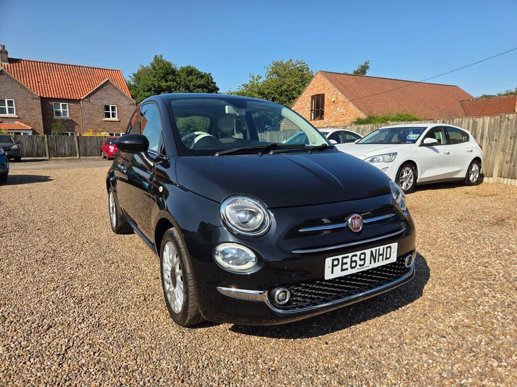 Fiat 500 1.2 Lounge Hatchback Black