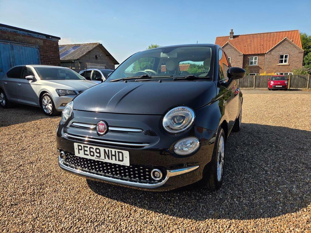 Fiat 500 1.2 Lounge Hatchback Black #3