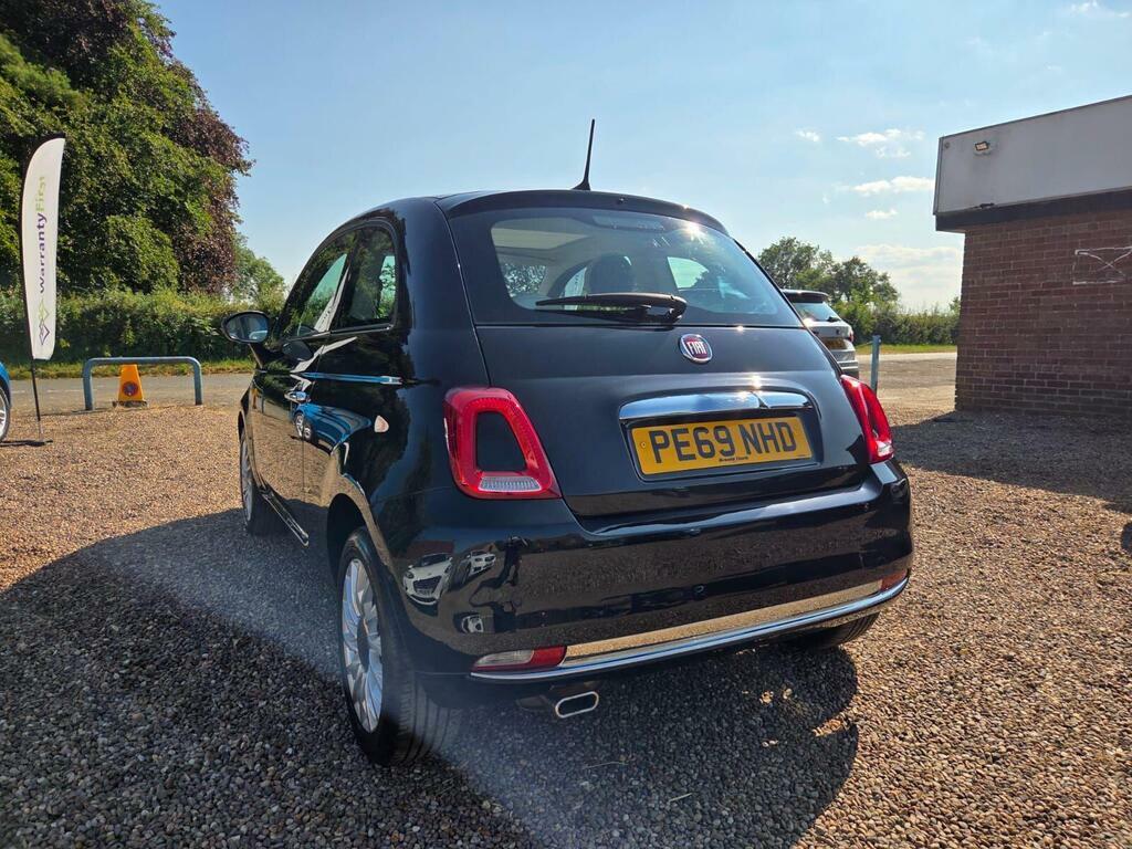 Fiat 500 1.2 Lounge Hatchback Black #4