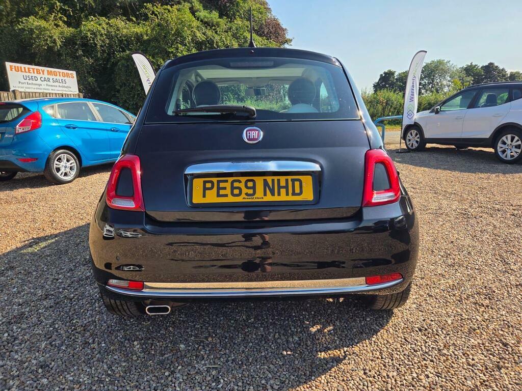 Fiat 500 1.2 Lounge Hatchback Black #6