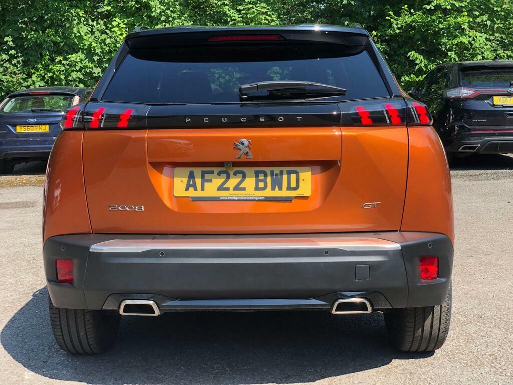 Peugeot 2008 1.2 Puretech Gt Eat Euro 6 S S AF22BWD Orange #6