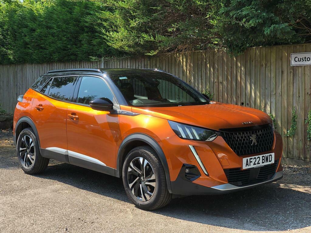 Peugeot 2008 1.2 Puretech Gt Eat Euro 6 S S AF22BWD Orange #4