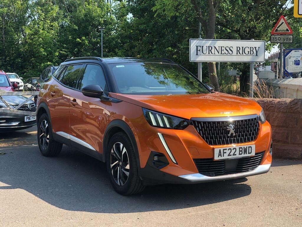 Peugeot 2008 1.2 Puretech Gt Eat Euro 6 S S AF22BWD Orange