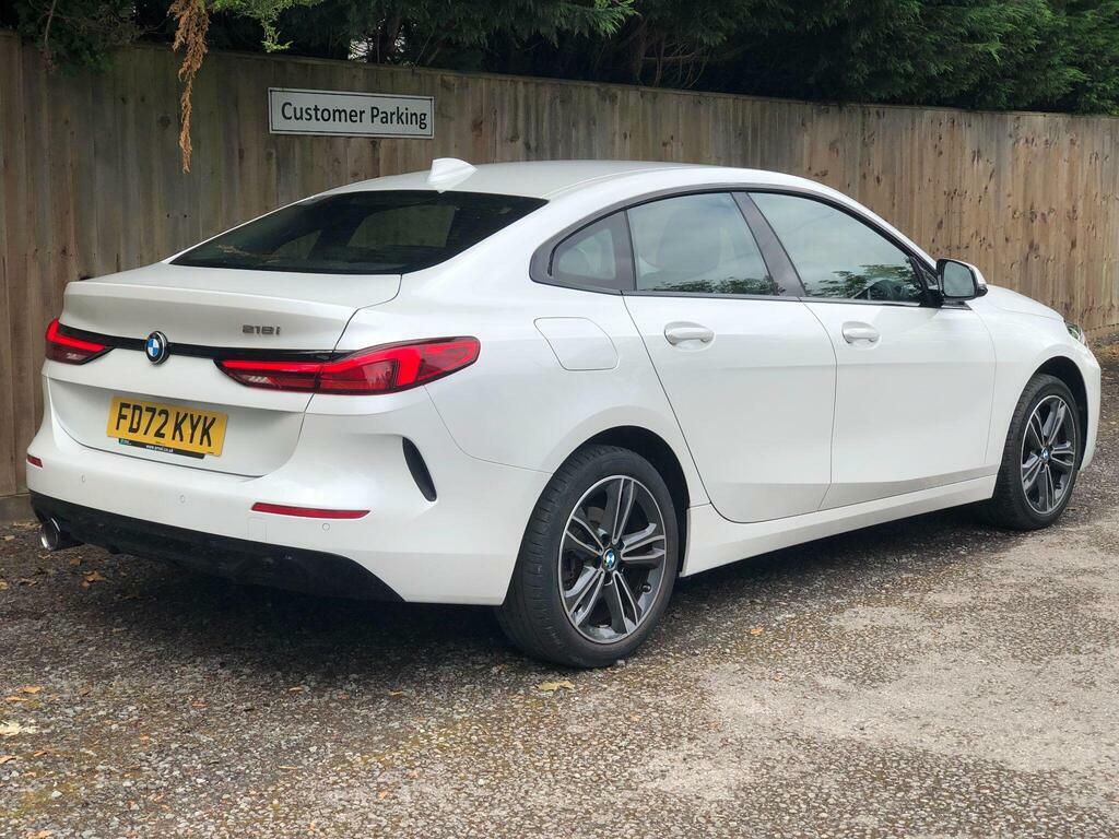 BMW 2 Series Gran Coupe 1.5 218I Sport Lcp Euro 6 S S FD72KYK White #5