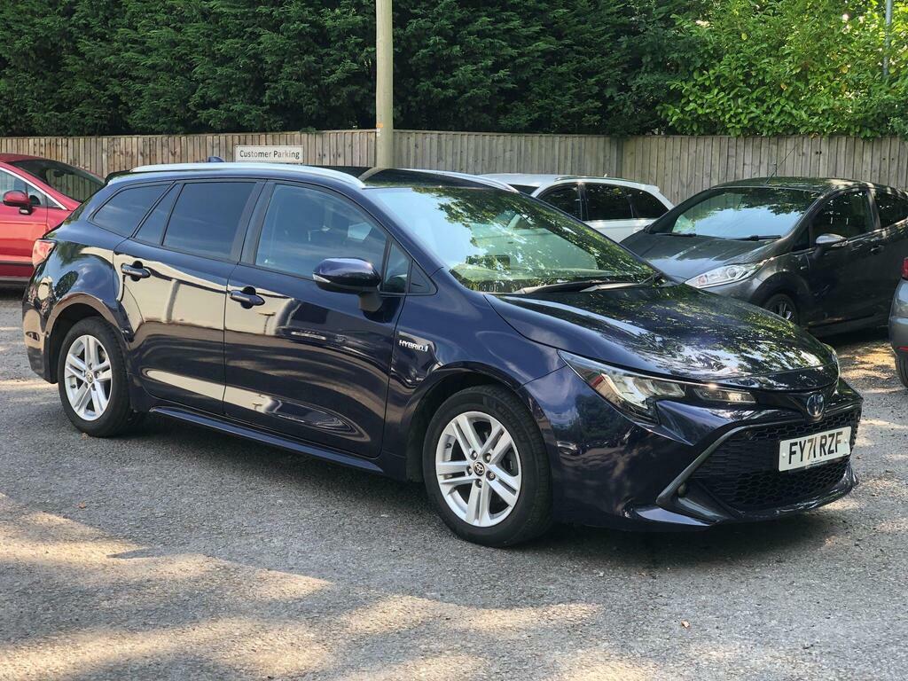 Toyota Corolla 1.8 Vvt-h Icon Tech Touring Sports Cvt Euro 6 S S Blue #4