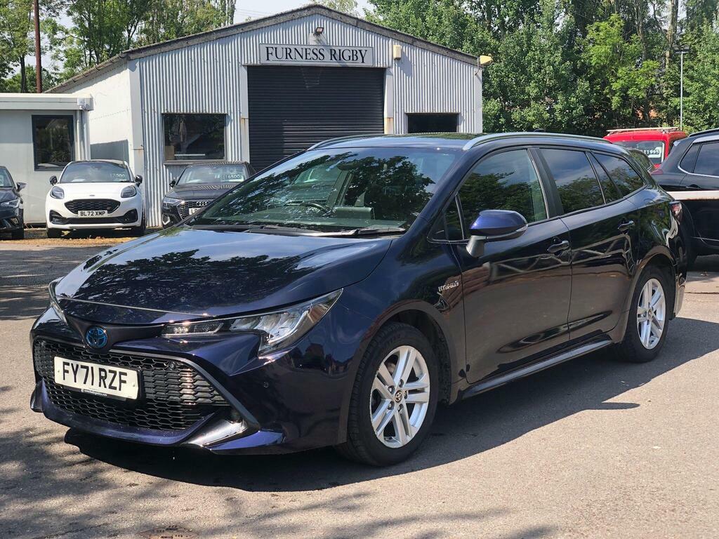 Toyota Corolla 1.8 Vvt-h Icon Tech Touring Sports Cvt Euro 6 S S Blue #2