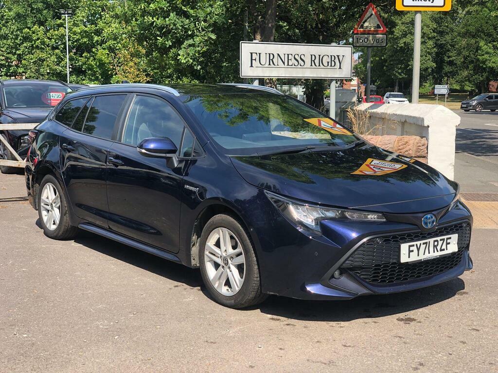 Toyota Corolla 1.8 Vvt-h Icon Tech Touring Sports Cvt Euro 6 S S Blue