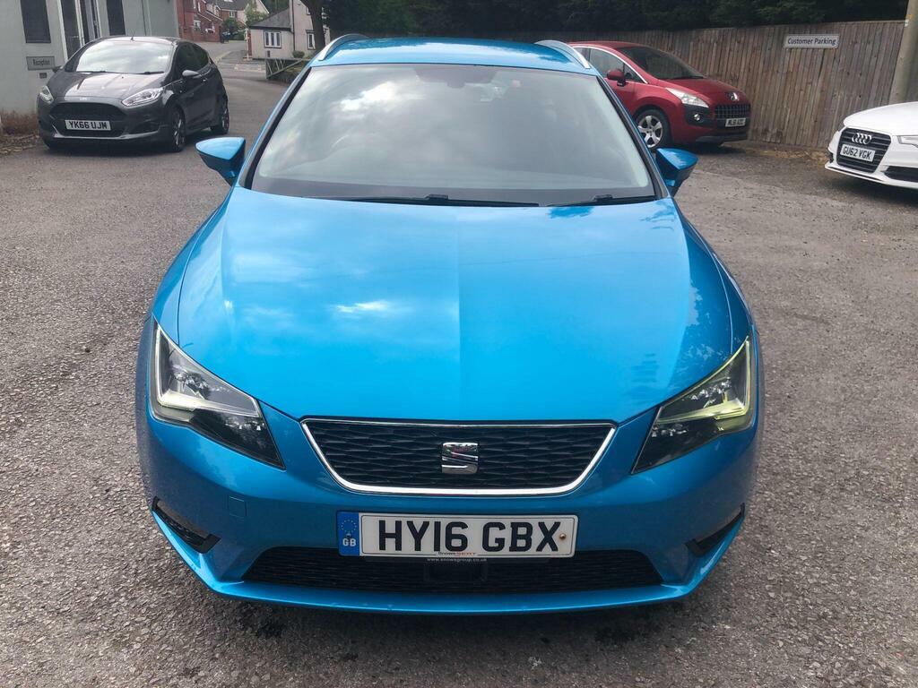 Seat Leon 1.6 Tdi Se Technology Business Sport Tourer Euro 6 Blue #6