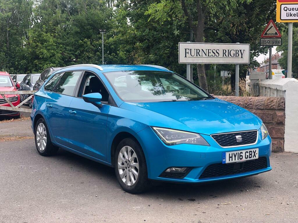 Seat Leon 1.6 Tdi Se Technology Business Sport Tourer Euro 6 Blue