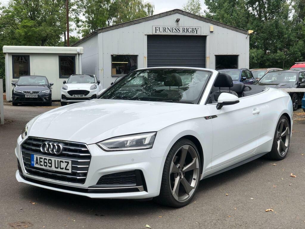 Audi A5 2.0 Tfsi 40 S Line Edition Euro 6 S S White #2