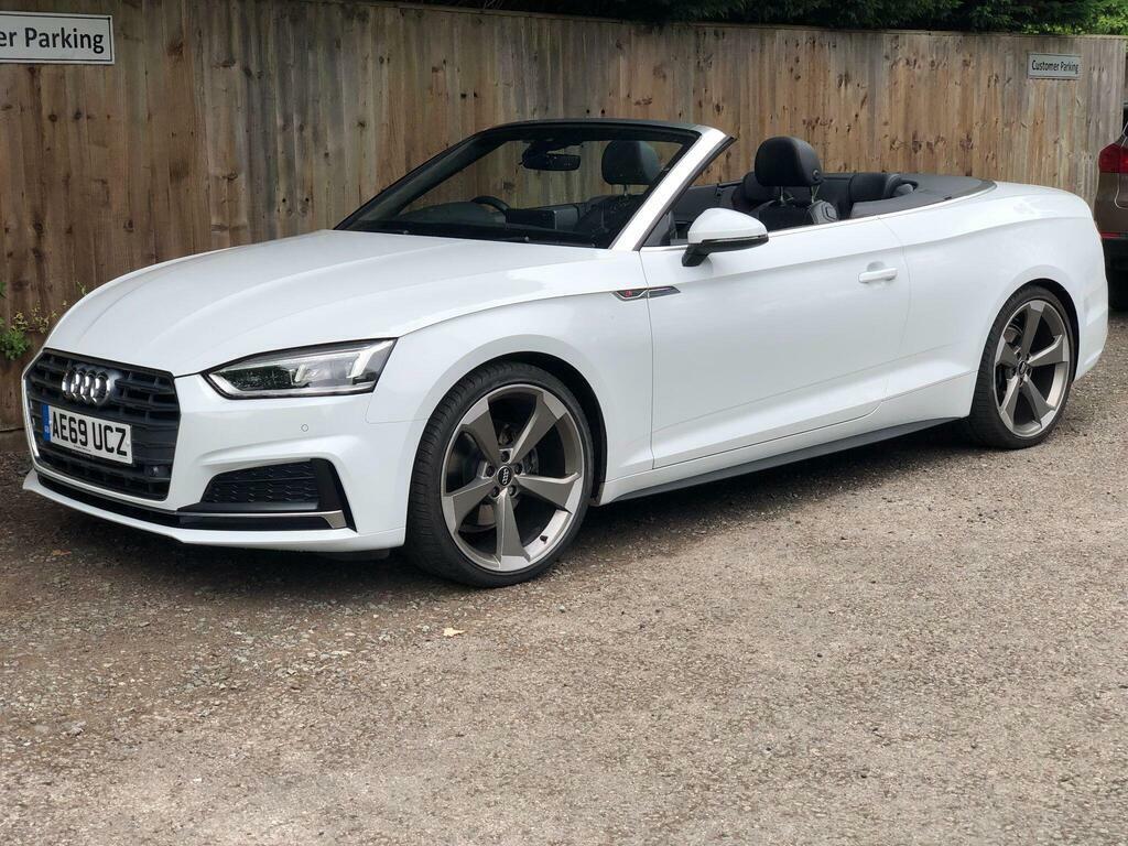 Audi A5 2.0 Tfsi 40 S Line Edition Euro 6 S S White #5