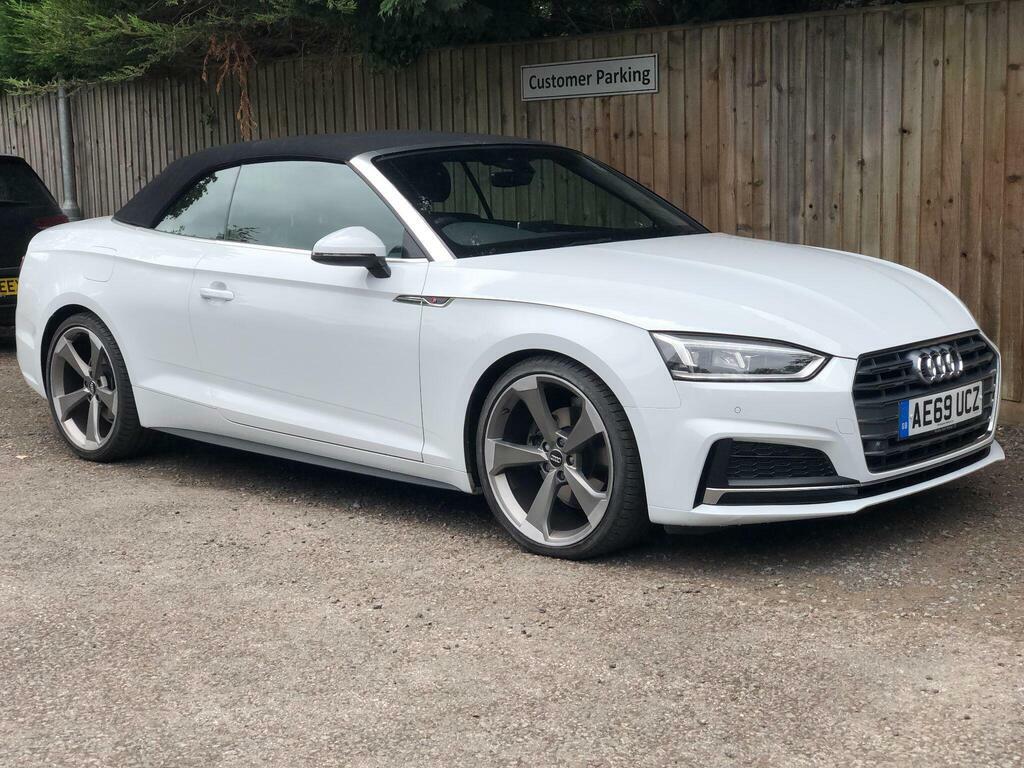 Audi A5 2.0 Tfsi 40 S Line Edition Euro 6 S S White #6
