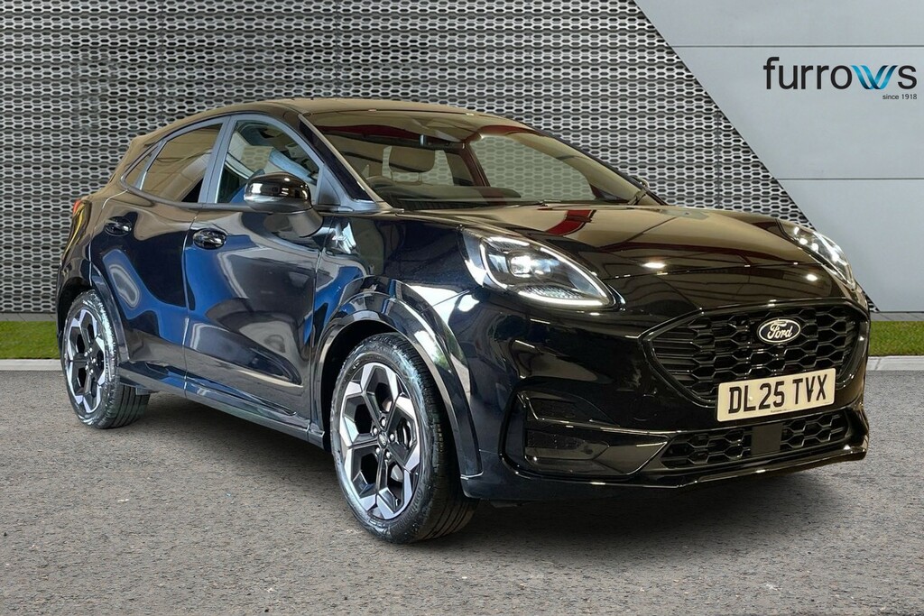 Ford Puma 1.0 Ecoboost Hybrid Mhev St-line X Black