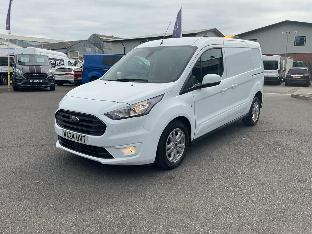 Ford Transit Connect 1.5 250 Ecoblue Limited L2 Euro 6 Ss WA24UVT White #4