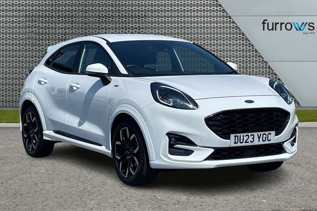 Ford Puma 1.0 Ecoboost Hybrid Mhev 155 St-line X White