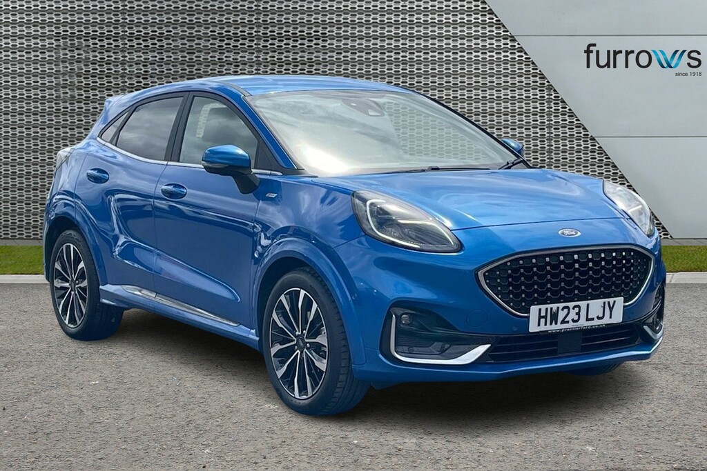Ford Puma 1.0 Ecoboost Hybrid Mhev 155 St-line Vignale Blue