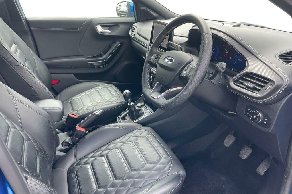 Ford Puma 1.0 Ecoboost Hybrid Mhev 155 St-line Vignale HW23LJY Blue #6