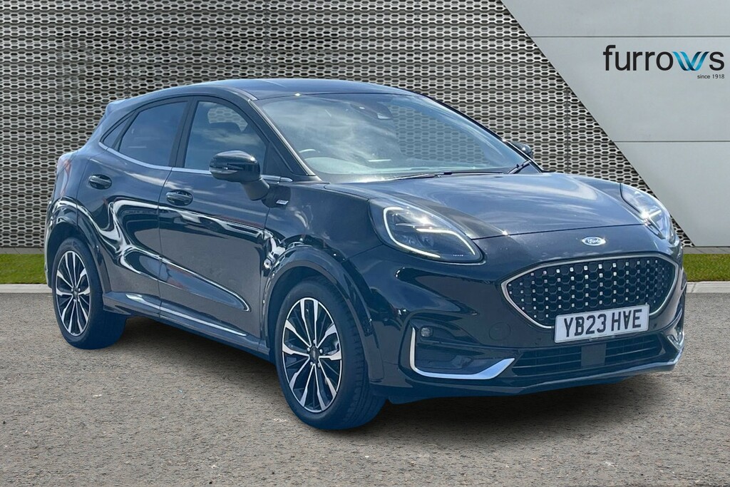 Ford Puma 1.0 Ecoboost Hybr Mhev 155 St-line Vignale Dct Black