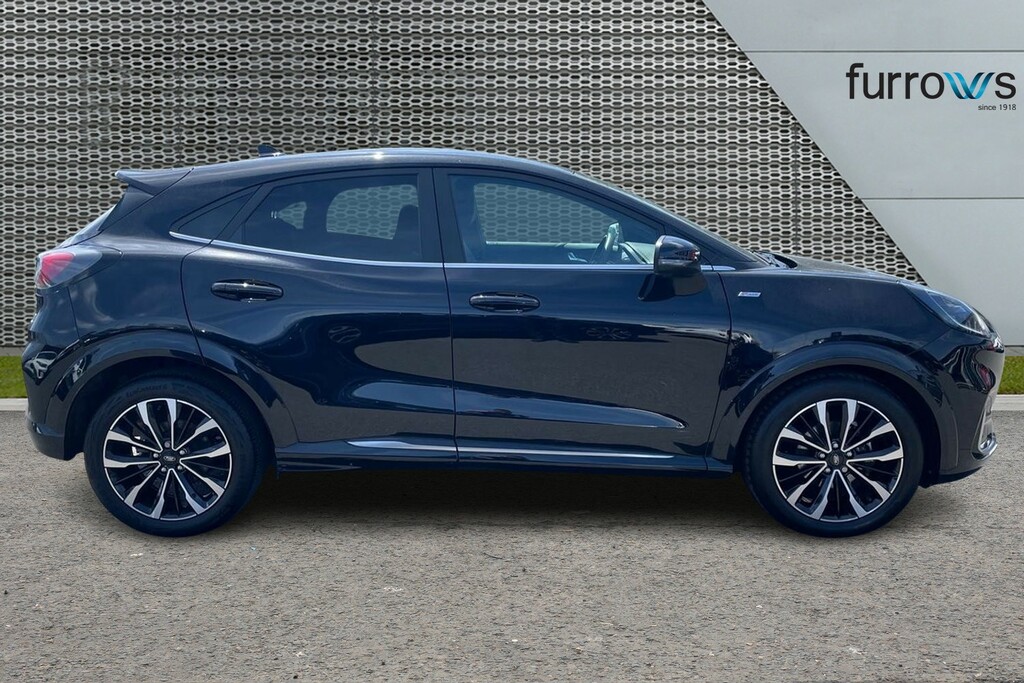Ford Puma 1.0 Ecoboost Hybr Mhev 155 St-line Vignale Dct YB23HVE Black #4
