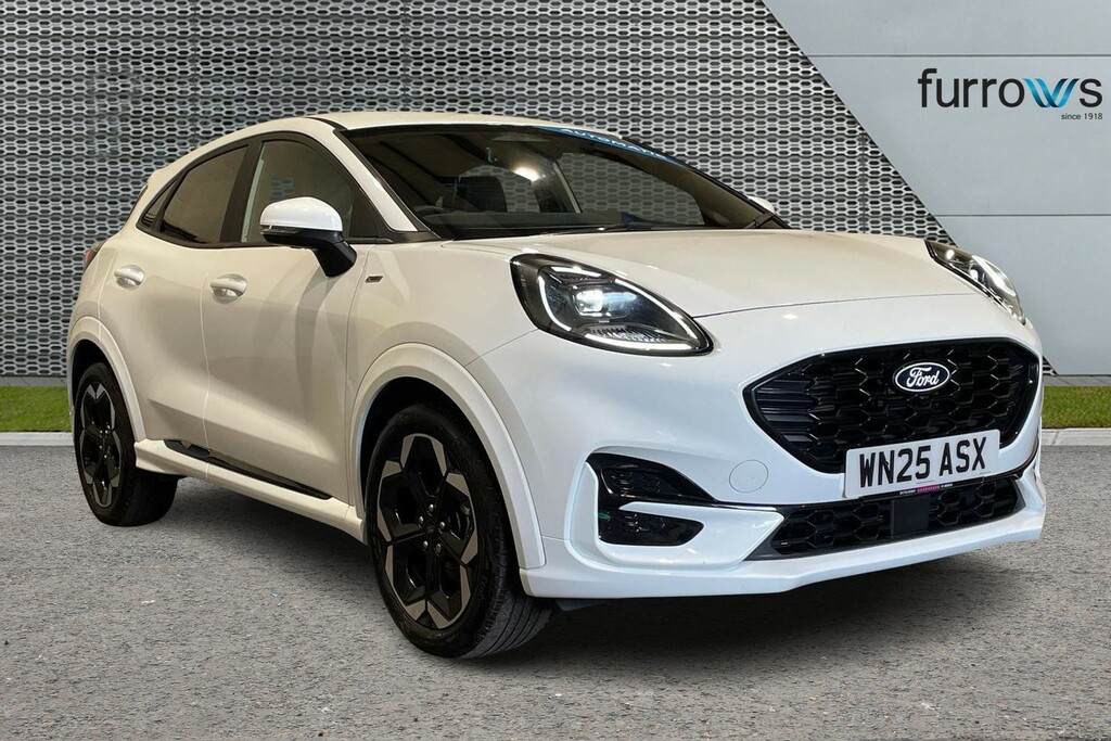 Ford Puma 1.0 Ecoboost Hybrid Mhev St-line X Dct White