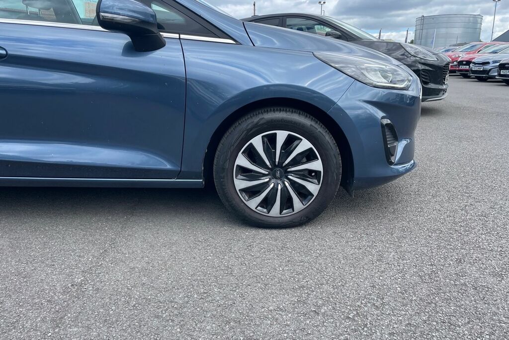 Ford Fiesta 1.0 Ecoboost Hybrid Mhev 125 Titanium GF23XYH Blue #5