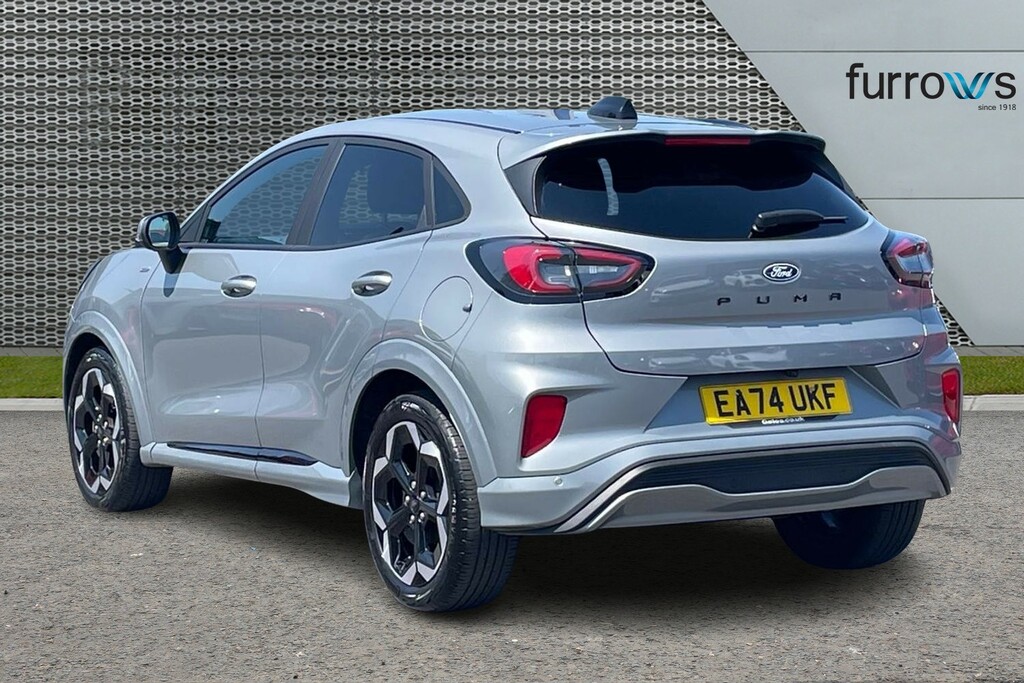 Ford Puma 1.0 Ecoboost Hybrid Mhev 155 St-line X Dct EA74UKF Silver #3
