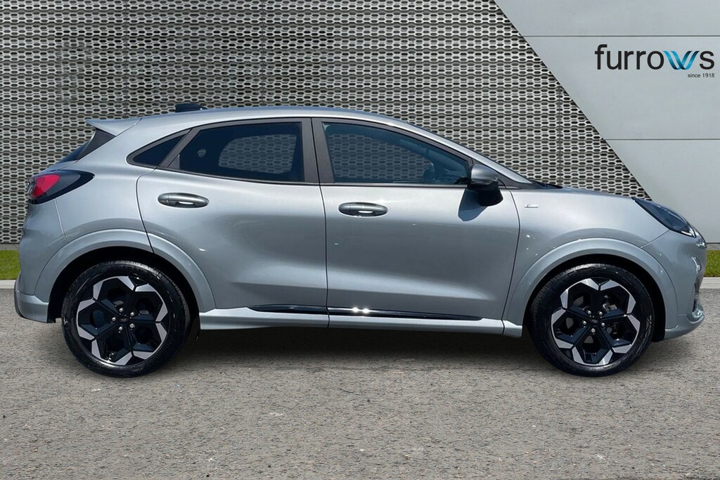 Ford Puma 1.0 Ecoboost Hybrid Mhev 155 St-line X Dct EA74UKF Silver #4