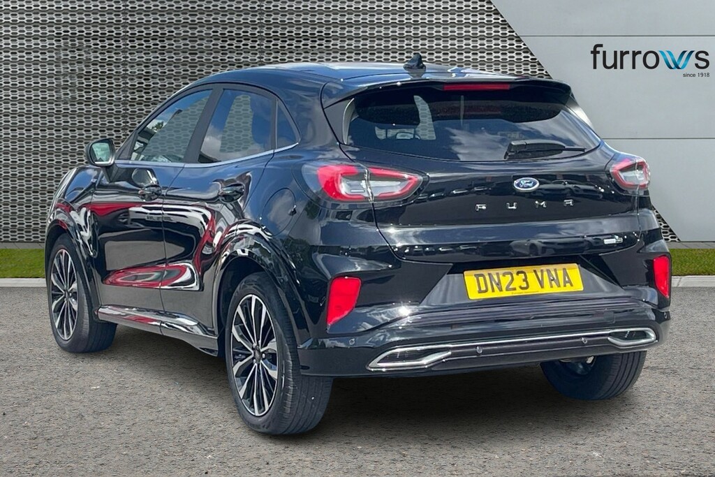 Ford Puma 1.0 Ecoboost Hybr Mhev 155 St-line Vignale Dct DN23VNA Black #3