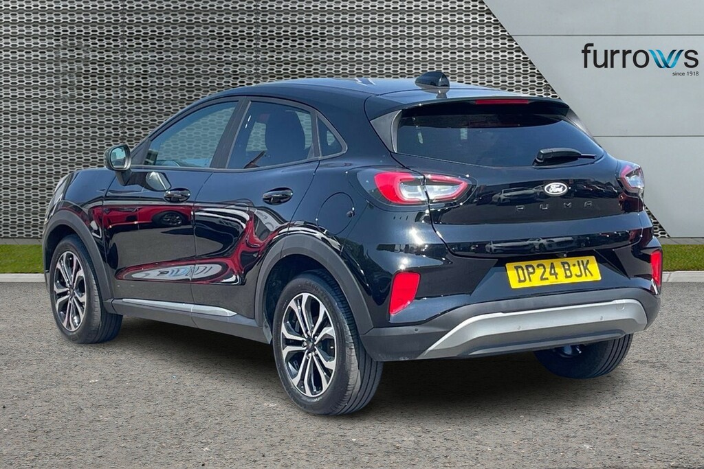 Ford Puma 1.0 Ecoboost Hybrid Mhev Titanium DP24BJK Black #3