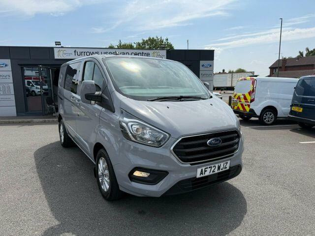 Ford Transit Custom Limited 320 L1 Dcab 170 Ps AF72WJZ Grey #2