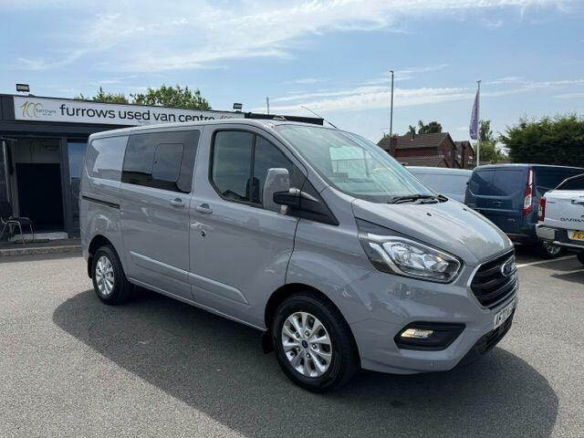 Ford Transit Custom Limited 320 L1 Dcab 170 Ps AF72WJZ Grey