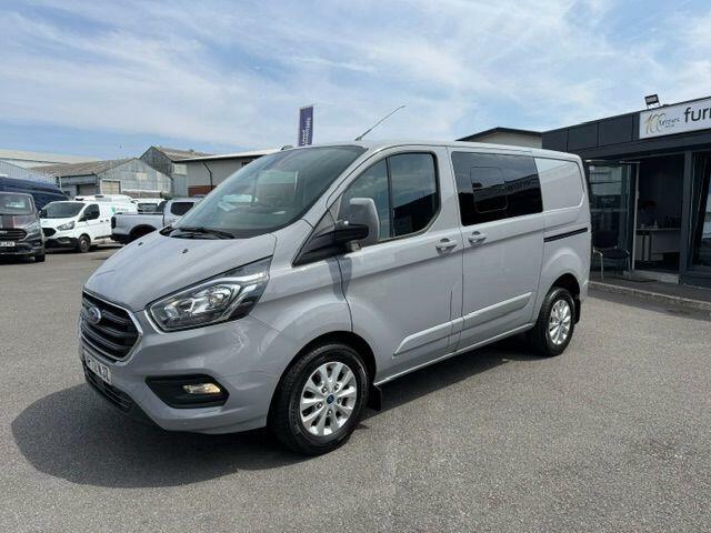 Ford Transit Custom Limited 320 L1 Dcab 170 Ps AF72WJZ Grey #4
