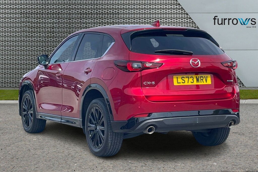 Mazda CX-5 2.0 E-skyactiv G Mhev Homura LS73WRV Red #3