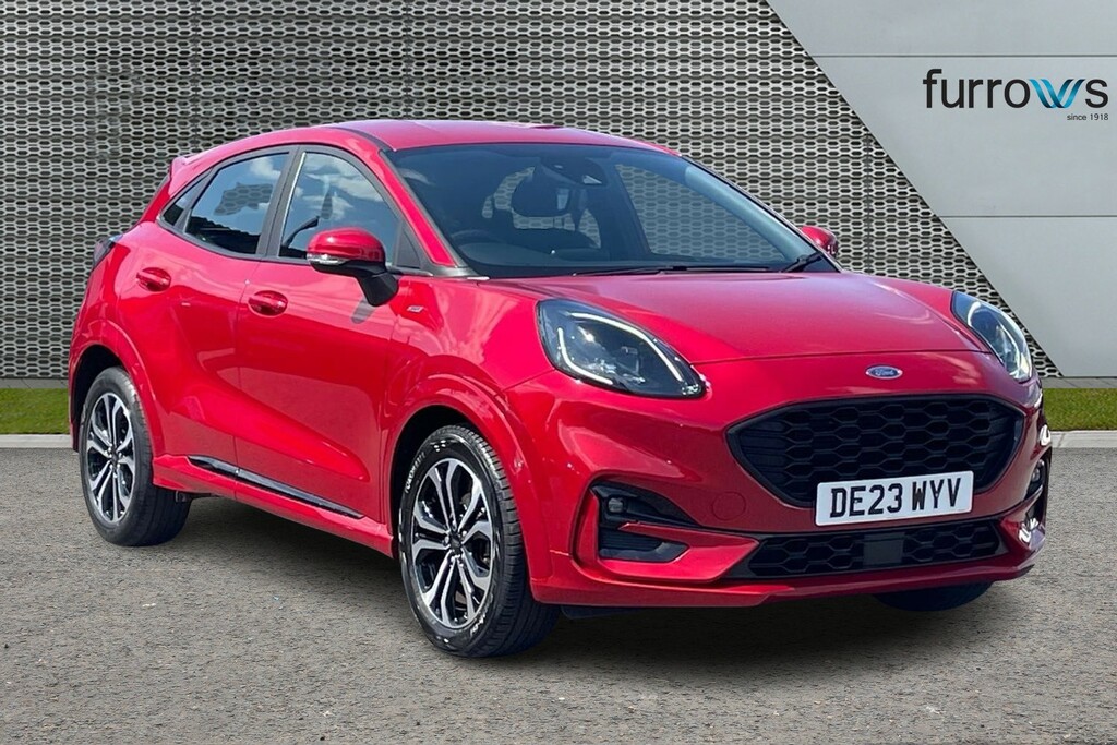 Ford Puma 1.0 Ecoboost Hybrid Mhev 155 St-line Red