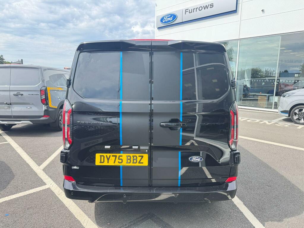 Ford Transit Custom 2.5 320 Duratec 11.8Kwh Sport Crew Van Euro 6 Black #6