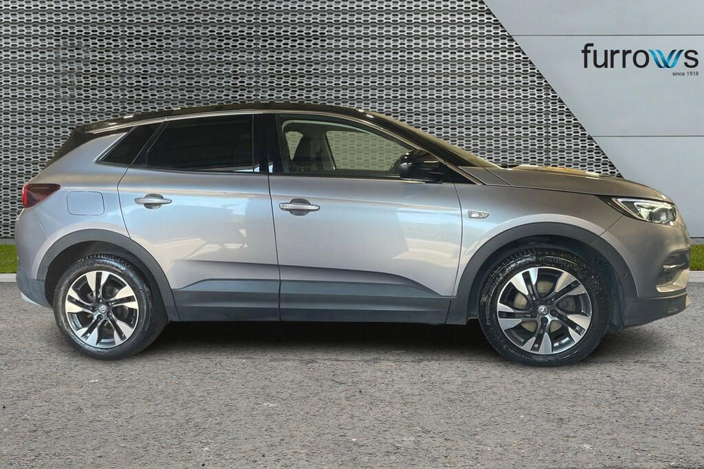 Vauxhall Grandland X 1.2 Turbo Sri Nav CE70WJC Grey #4