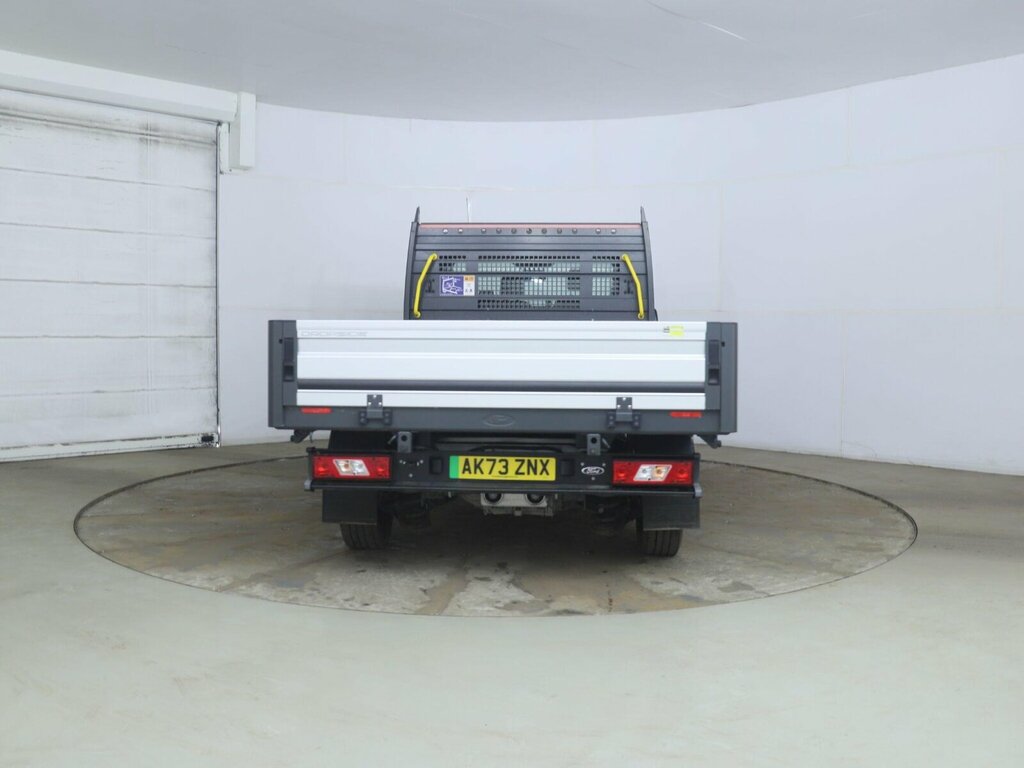 Ford Transit Custom 350 E Transit L3 Onestop Dropside AK73ZNX Silver #3