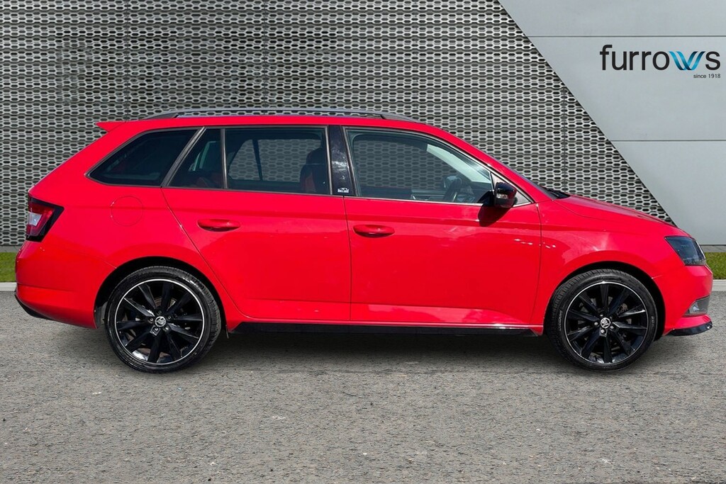 Skoda Fabia 1.0 Tsi 110 Monte Carlo Red #4