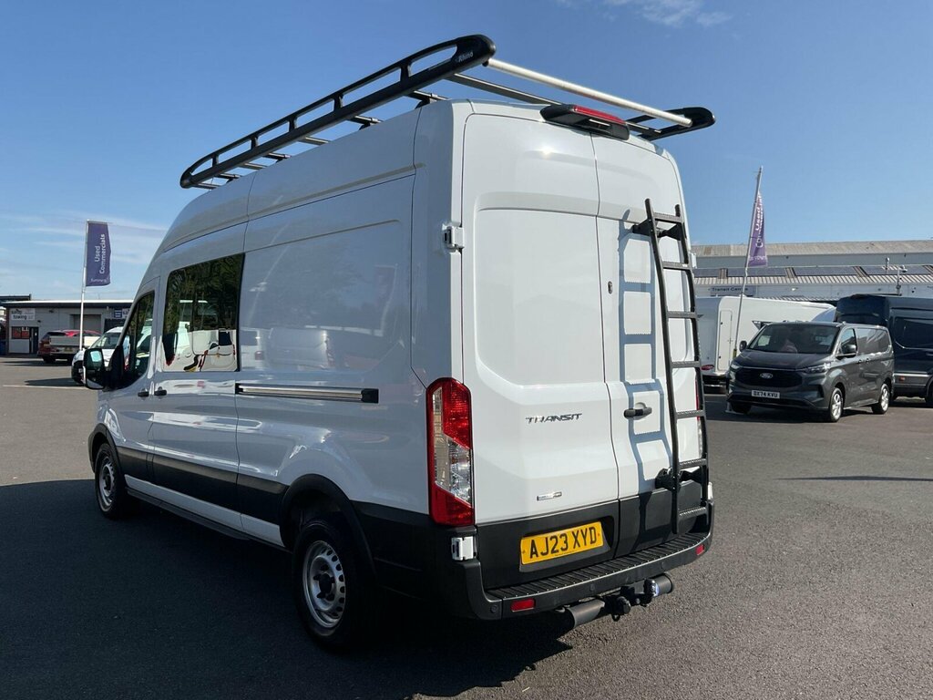 Ford Transit Custom 350 L3 H3 Dcabhigh Spec AJ23XYD White #5