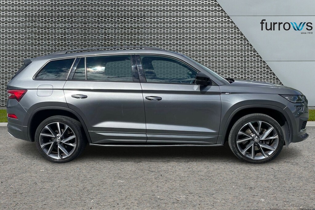 Skoda Kodiaq 2.0 Tdi 200 Sport Line 4X4 Dsg 7 Seat Grey #4