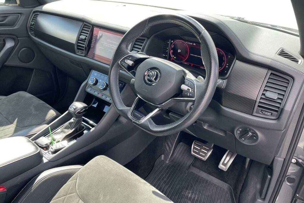 Skoda Kodiaq 2.0 Tdi 200 Sport Line 4X4 Dsg 7 Seat Grey #6