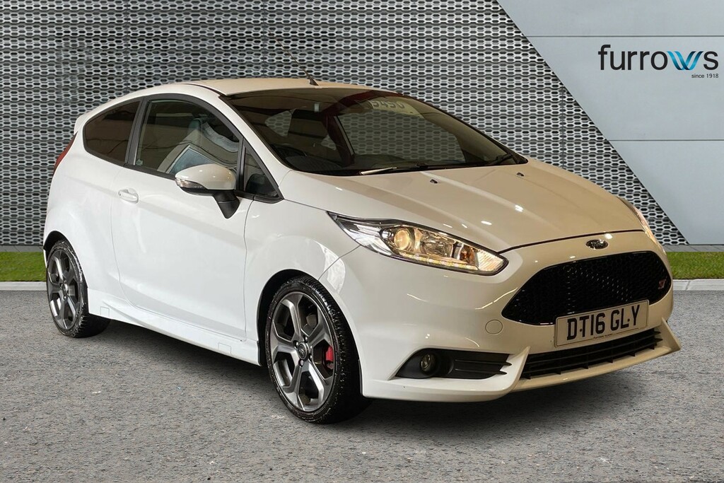 Ford Fiesta 1.6 Ecoboost St-3 White