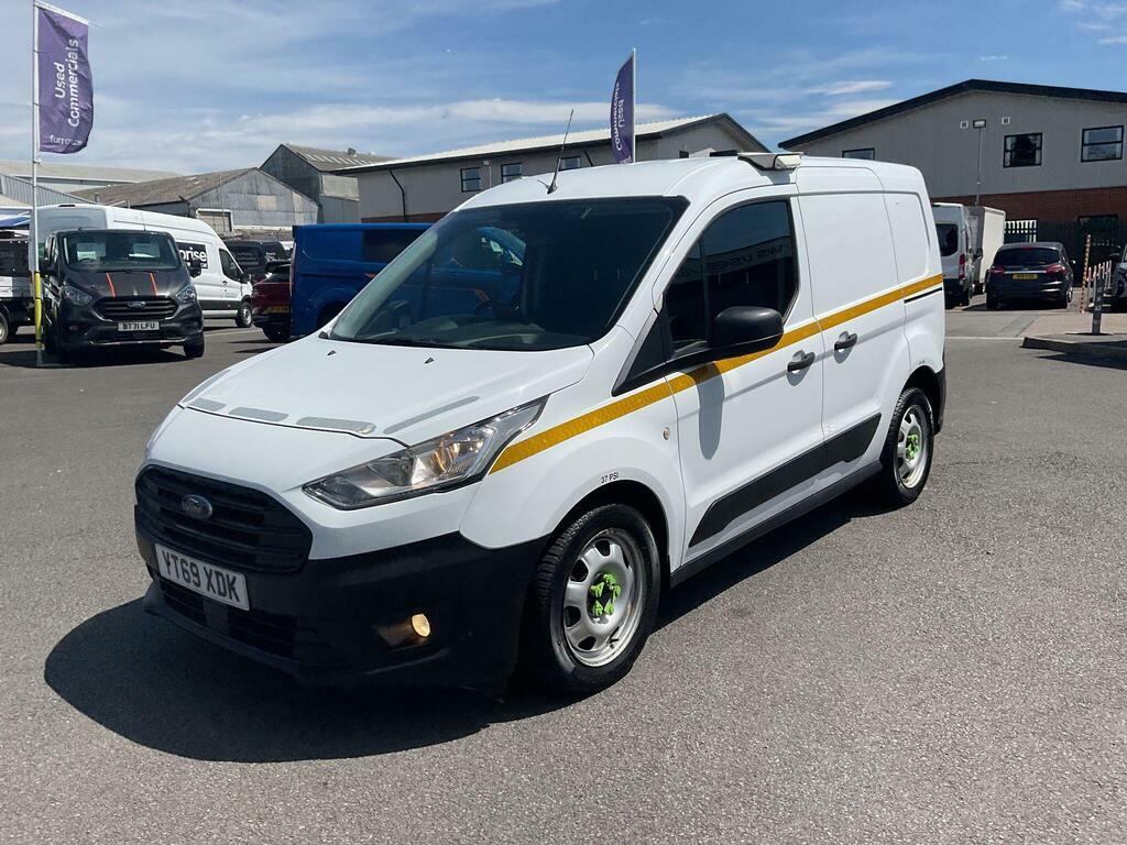 Ford Transit Connect Diesel YT69XDK White #4