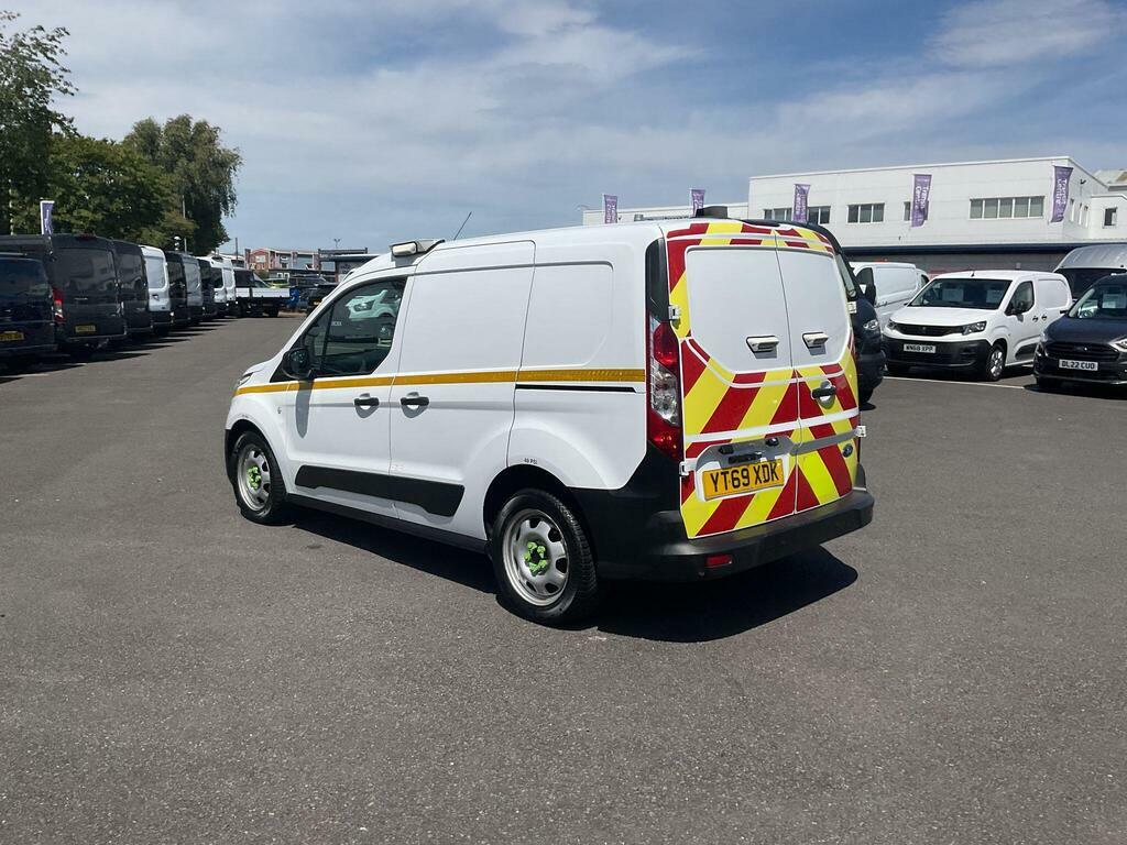 Ford Transit Connect Diesel YT69XDK White #5