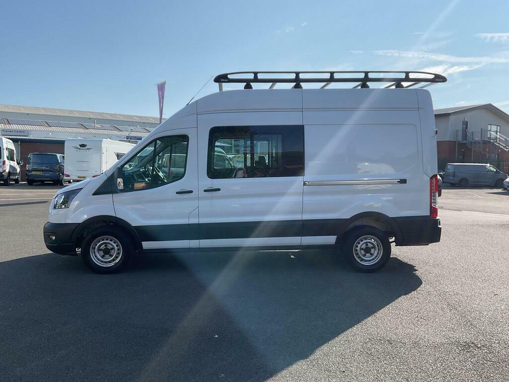 Ford Transit Custom Diesel AJ23XYD White #4