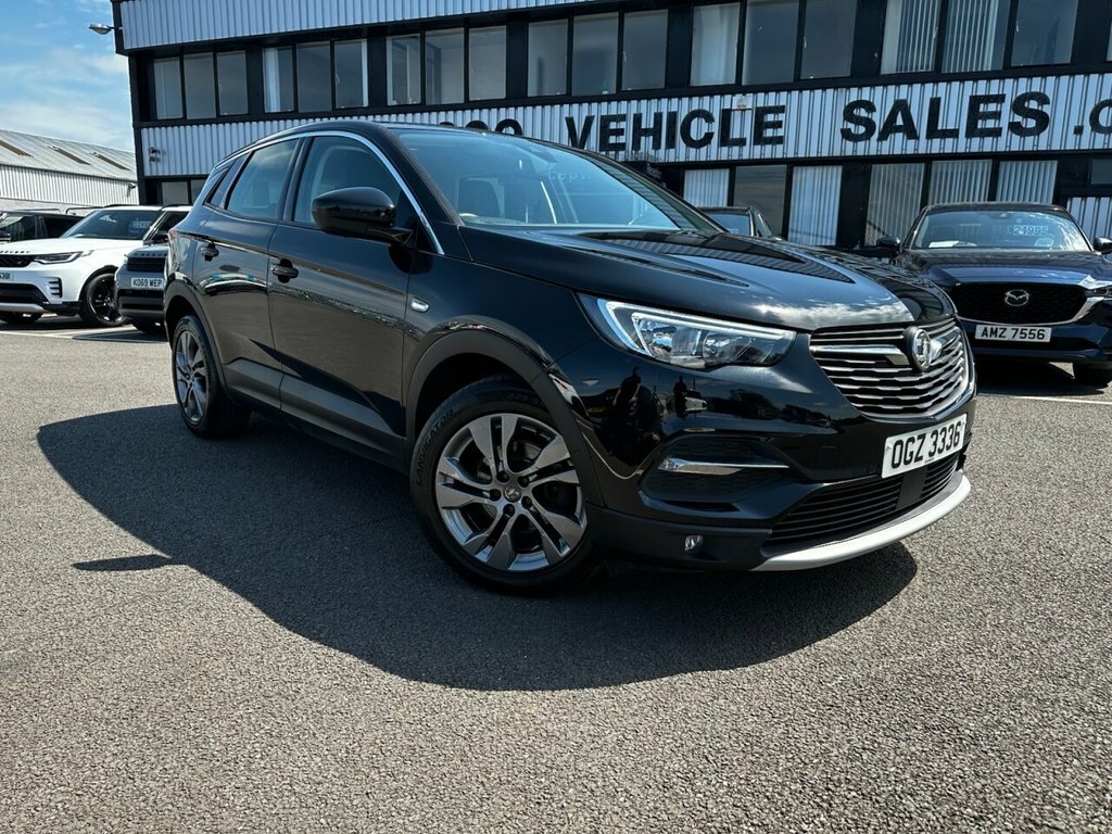 Vauxhall Grandland X 1.2L Tech Line Nav Black