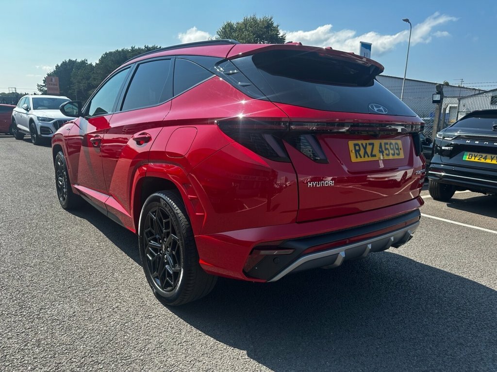 Hyundai Tucson 1.6L N Line Red #5