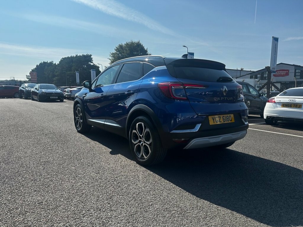 Renault Captur 1L Techno YGZ6180 Blue #4