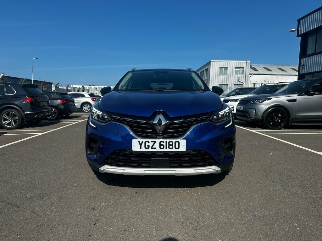 Renault Captur 1L Techno YGZ6180 Blue #2